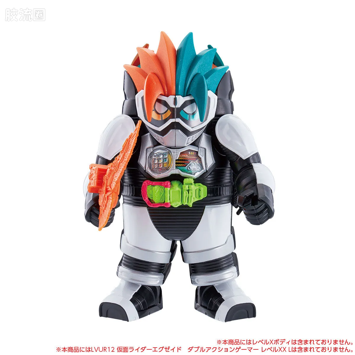 假面骑士TV版可动系列 LVUR LVUR11 假面骑士EX-AID Double Action Gamer Lv.XX R - 图片